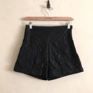High Waisted Lace Shorts NWOT